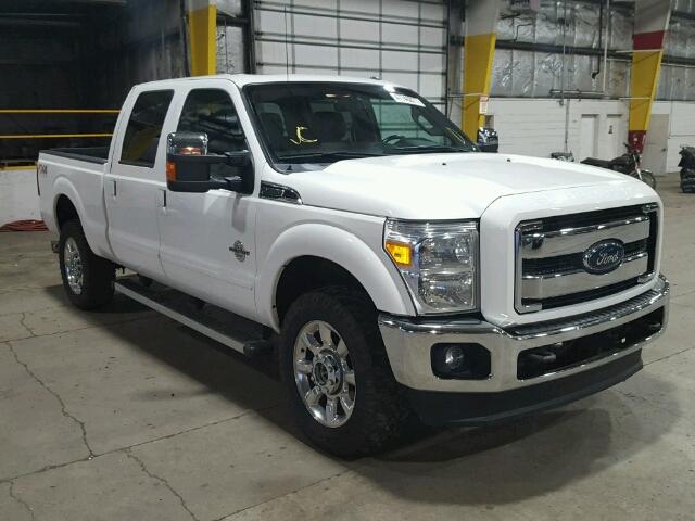 1FT7W2BT8EEA04081 - 2014 FORD F250 SUPER WHITE photo 1