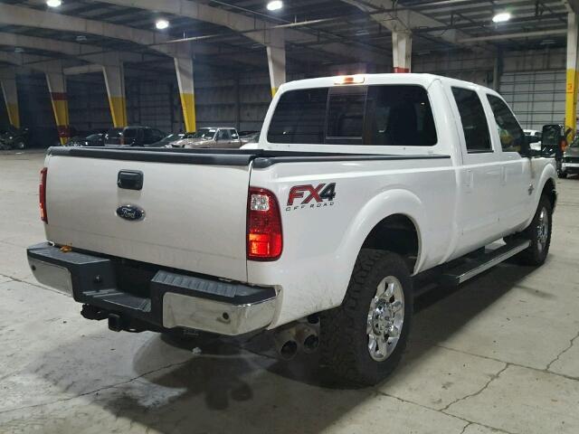 1FT7W2BT8EEA04081 - 2014 FORD F250 SUPER WHITE photo 4