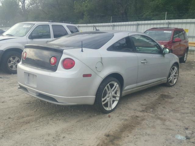 1G1AP18X387316351 - 2008 CHEVROLET COBALT SS SILVER photo 4