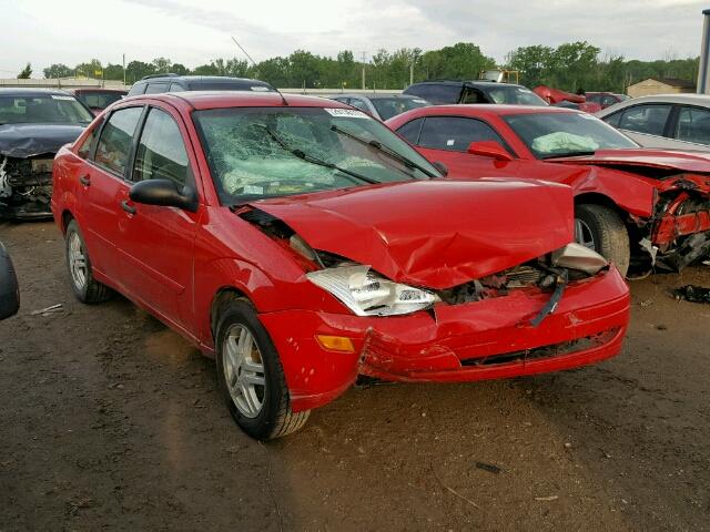1FAFP34P7YW236979 - 2000 FORD FOCUS SE RED photo 1