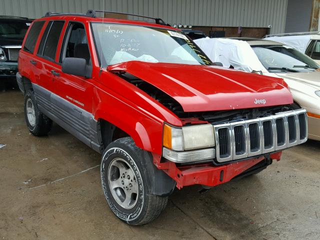 1J4FX58SXWC356689 - 1998 JEEP GRAND CHER RED photo 1