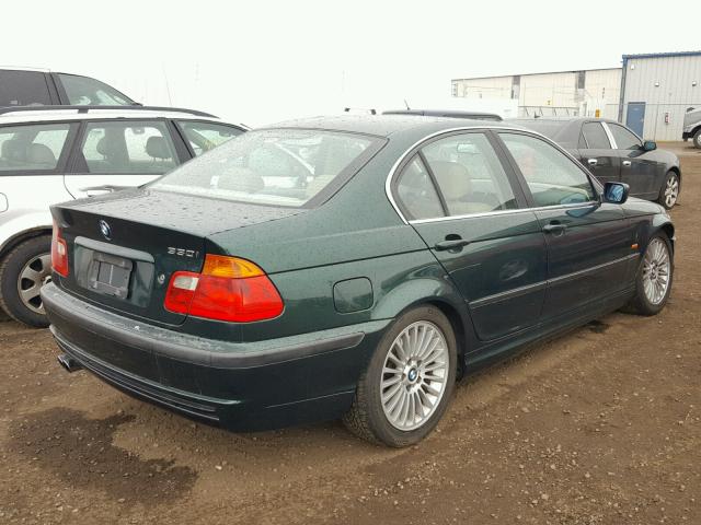 WBAAV53471JS95365 - 2001 BMW 330 I GREEN photo 4