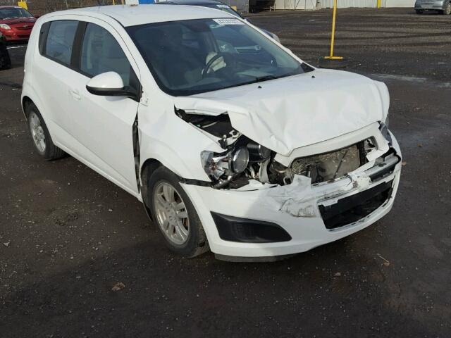 1G1JA6SH2C4189862 - 2012 CHEVROLET SONIC LS Սպիտակ լուսանկար 1