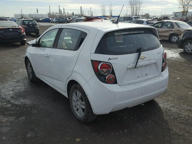 1G1JA6SH2C4189862 - 2012 CHEVROLET SONIC LS Սպիտակ լուսանկար 3