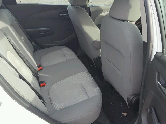 1G1JA6SH2C4189862 - 2012 CHEVROLET SONIC LS Սպիտակ լուսանկար 6