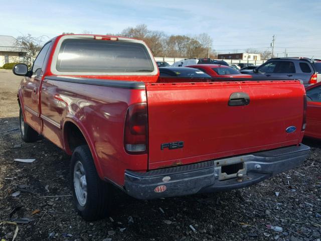 1FTDF1821VKA13542 - 1997 FORD F150 RED photo 3