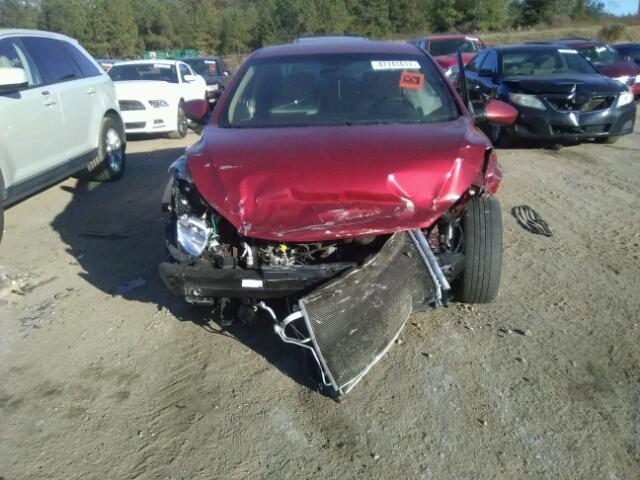 5NPDH4AE1DH447408 - 2013 HYUNDAI ELANTRA GL RED photo 9