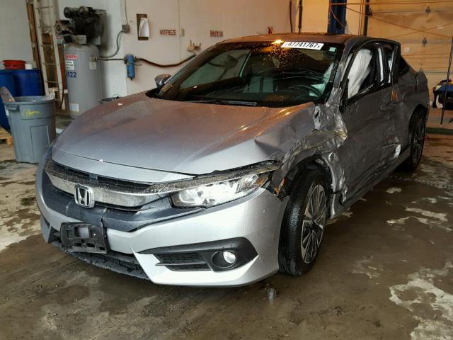 2HGFC3B35GH351570 - 2016 HONDA CIVIC EX Күміс фото 2