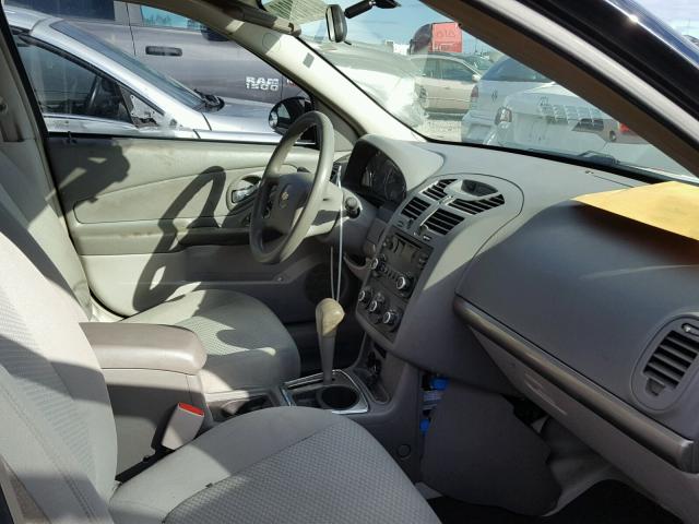 1G1ZS51F36F116616 - 2006 CHEVROLET MALIBU LS შავი ფოტო 5