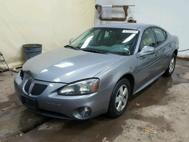 2G2WP552X71189255 - 2007 PONTIAC GRAND PRIX GRAY photo 2