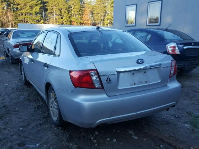 JF1GE61608H530283 - 2008 SUBARU IMPREZA 2. SILVER photo 3