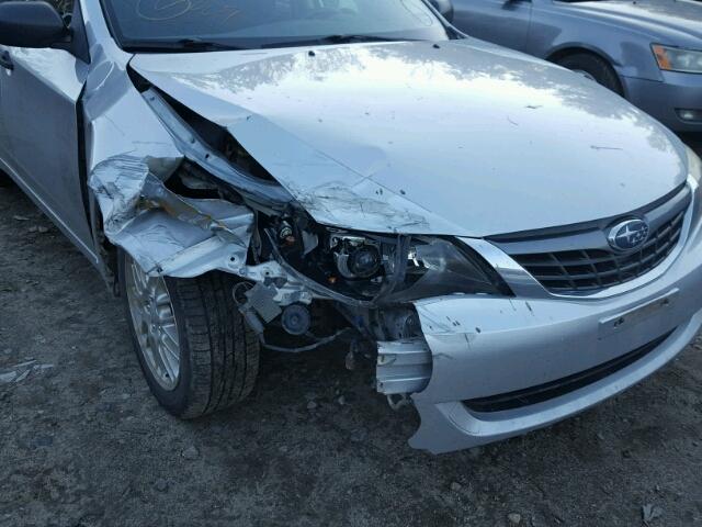 JF1GE61608H530283 - 2008 SUBARU IMPREZA 2. SILVER photo 9