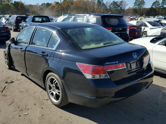 1HGCP2F67CA238184 - 2012 HONDA ACCORD SE BLACK photo 3