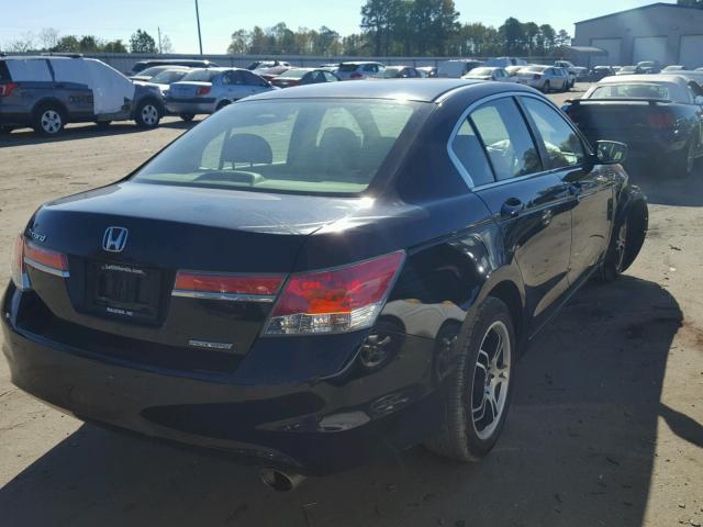 1HGCP2F67CA238184 - 2012 HONDA ACCORD SE BLACK photo 4