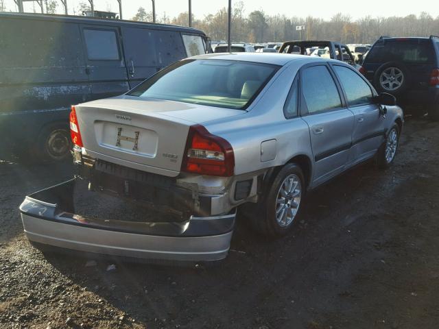 YV1TS94D111155364 - 2001 VOLVO S80 SILVER photo 4