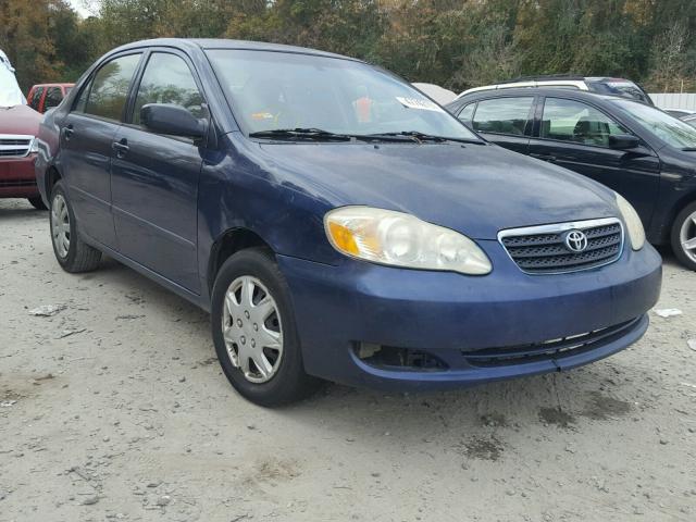 2T1BR32E18C880667 - 2008 TOYOTA COROLLA CE BLUE photo 1