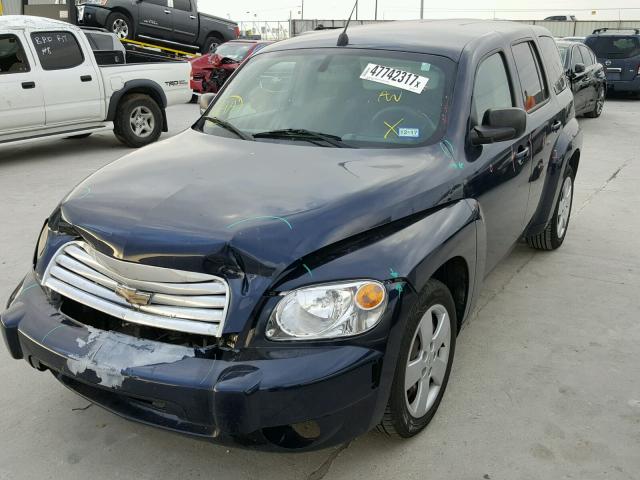 3GNCA13B09S617585 - 2009 CHEVROLET HHR LS BLUE photo 2