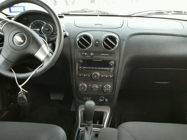 3GNCA13B09S617585 - 2009 CHEVROLET HHR LS BLUE photo 9