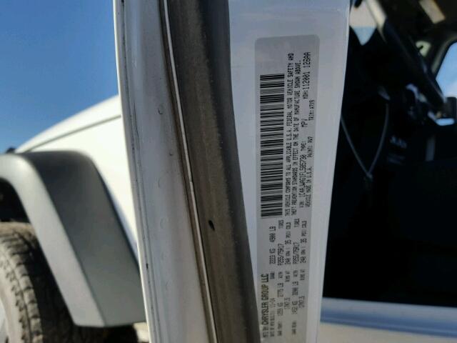 1C4AJWAG1FL585730 - 2015 JEEP WRANGLER S Ağ foto 10