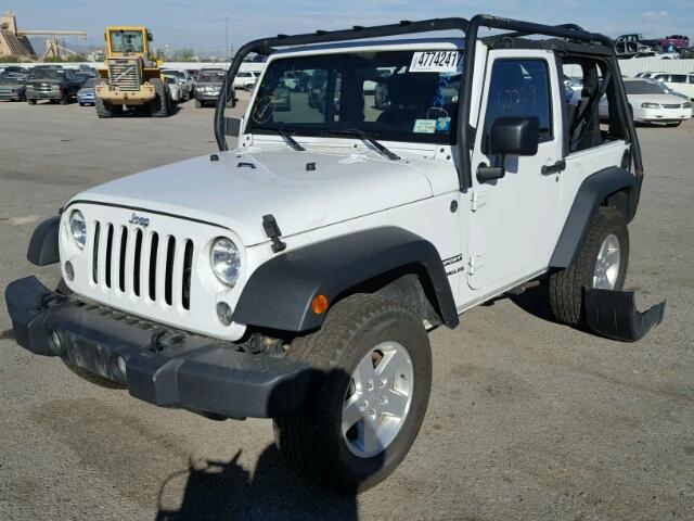 1C4AJWAG1FL585730 - 2015 JEEP WRANGLER S Ağ foto 2