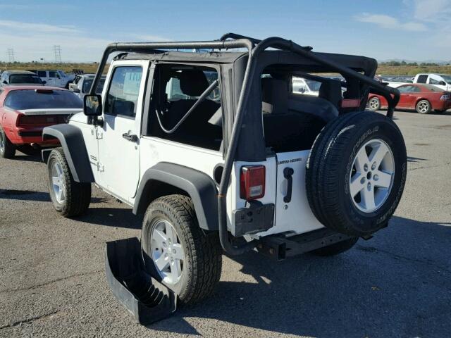 1C4AJWAG1FL585730 - 2015 JEEP WRANGLER S Ağ foto 3