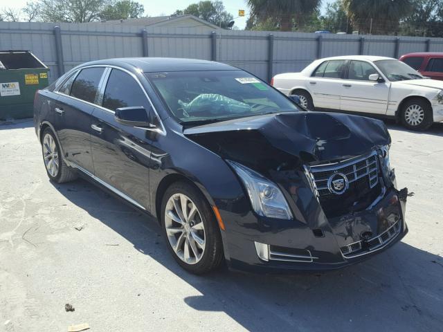 2G61P5S3XD9218482 - 2013 CADILLAC XTS LUXURY BLUE photo 1