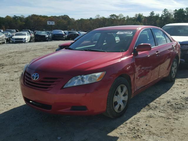 4T1BE46KX7U143871 - 2007 TOYOTA CAMRY NEW RED photo 2