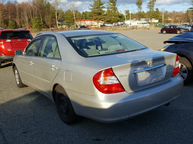 4T1BE32K93U657074 - 2003 TOYOTA CAMRY LE GRAY photo 3