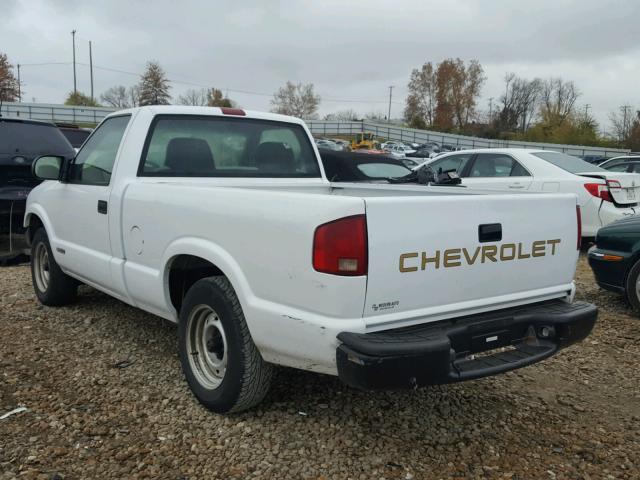 1GCCS145X28238476 - 2002 CHEVROLET S TRUCK S1 WHITE photo 3