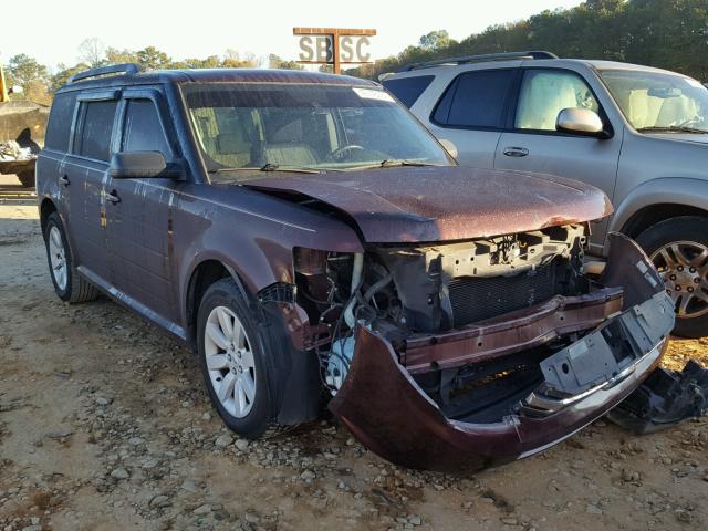 2FMDK51C69BA07544 - 2009 FORD FLEX SE BURGUNDY photo 1