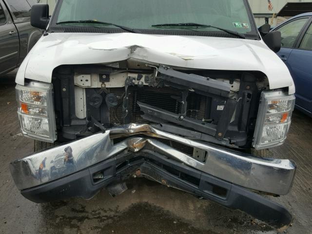 1FTNE14W08DA43155 - 2008 FORD ECONOLINE WHITE photo 7