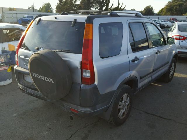 JHLRD78872C079248 - 2002 HONDA CR-V EX ვერცხლისფერი ფოტო 4