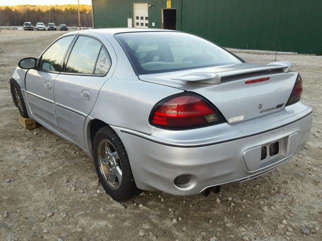 1G2NW52E24C130266 - 2004 PONTIAC GRAND AM G SILVER photo 3