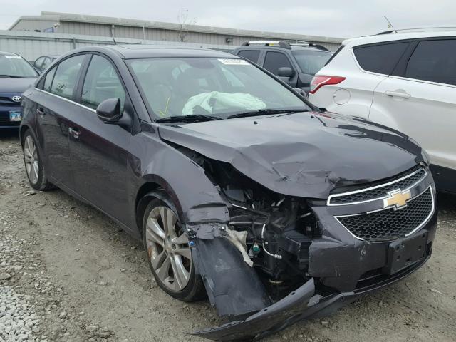 1G1PG5SB1E7167528 - 2014 CHEVROLET CRUZE LTZ GRAY photo 1