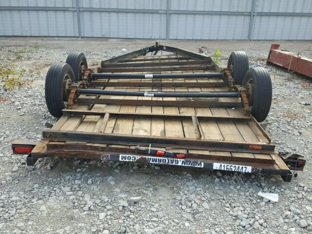 4Z1CB1621FS018538 - 2013 UTILITY TRAILER BLACK photo 6