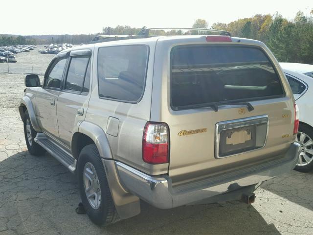 JT3GN86R120224650 - 2002 TOYOTA 4RUNNER SR BROWN photo 3