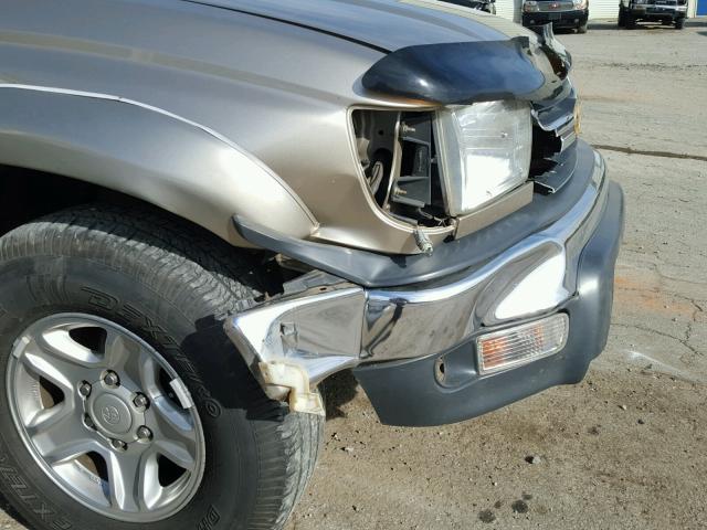 JT3GN86R120224650 - 2002 TOYOTA 4RUNNER SR BROWN photo 9