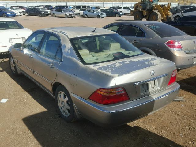 JH4KA96512C003938 - 2002 ACURA 3.5RL GOLD photo 3