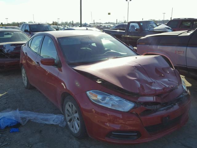 1C3CDFDH7ED678060 - 2014 DODGE DART SE AE RED photo 1