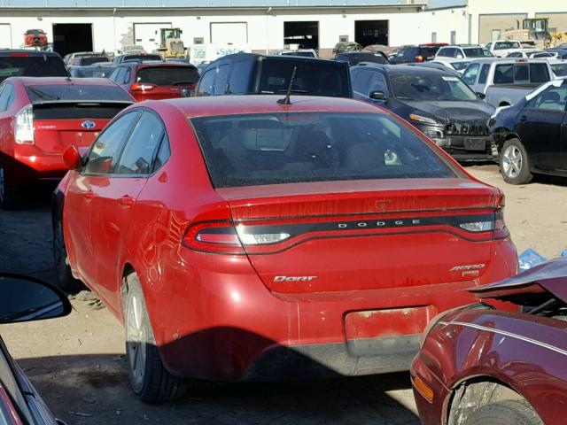 1C3CDFDH7ED678060 - 2014 DODGE DART SE AE RED photo 3