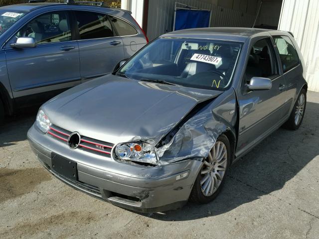 9BWDE61J254018406 - 2005 VOLKSWAGEN GTI GRAY photo 2