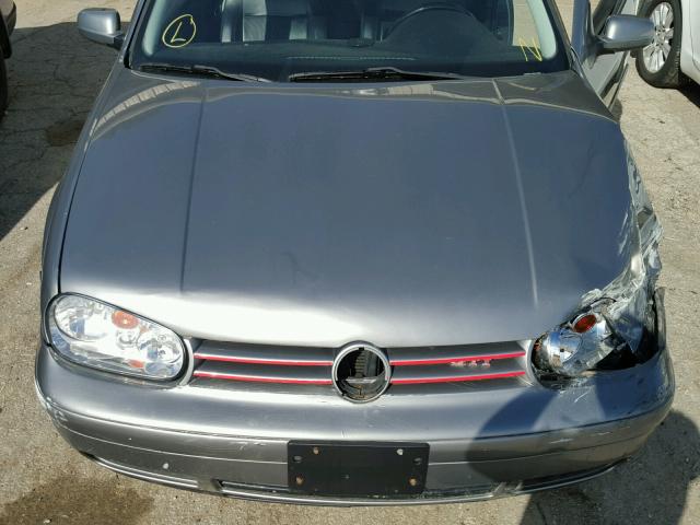 9BWDE61J254018406 - 2005 VOLKSWAGEN GTI GRAY photo 7