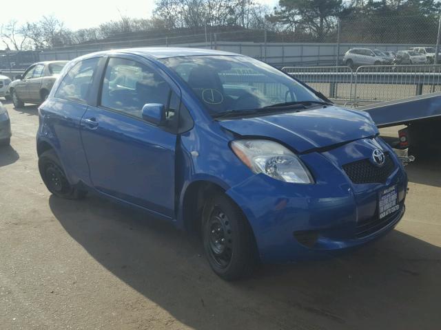 JTDJT903575086350 - 2007 TOYOTA YARIS BLUE photo 1