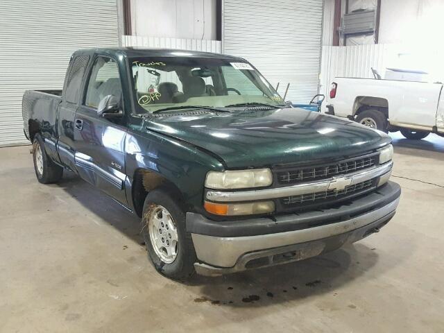 2GCEC19T511155889 - 2001 CHEVROLET SILVERADO GREEN photo 1