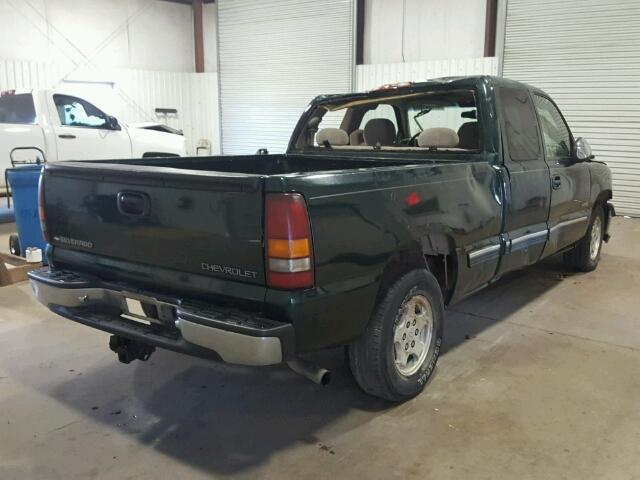 2GCEC19T511155889 - 2001 CHEVROLET SILVERADO GREEN photo 4