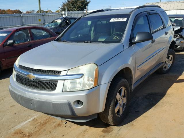 2CNDL13F266176994 - 2006 CHEVROLET EQUINOX LS SILVER photo 2