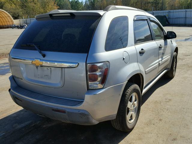 2CNDL13F266176994 - 2006 CHEVROLET EQUINOX LS SILVER photo 4