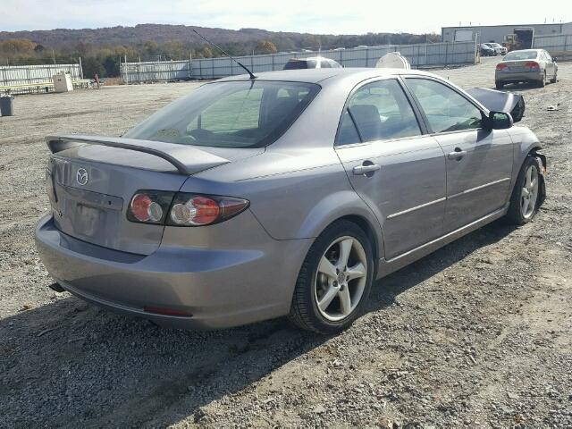 1YVHP80C275M01211 - 2007 MAZDA 6 I GRAY photo 4