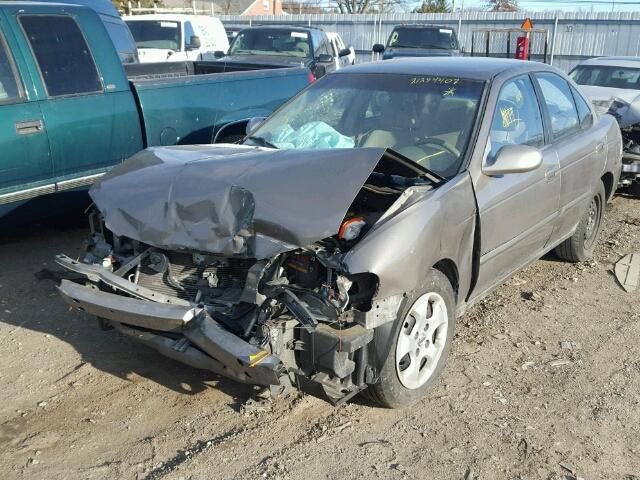 3N1CB51D96L514417 - 2006 NISSAN SENTRA 1.8 BROWN photo 2