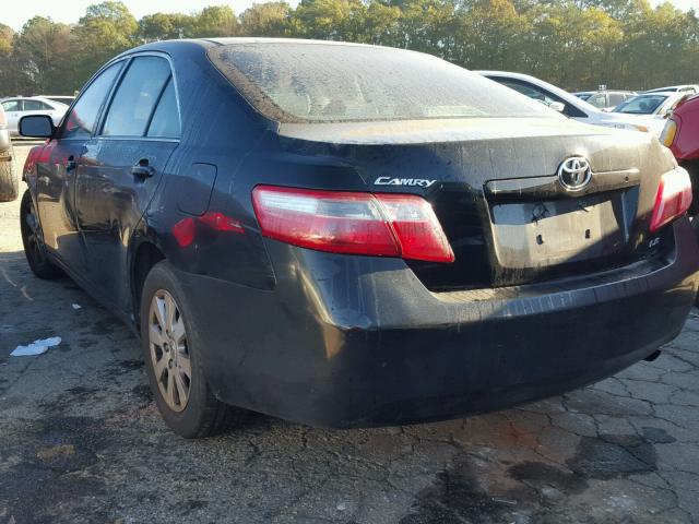 4T1BE46K37U635528 - 2007 TOYOTA CAMRY NEW BLACK photo 3